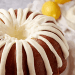 Lemon Bundt Cake With Lemon Glaze And Lemon Cream Cheese Frosting. Photo credit Easy Southern Desserts.