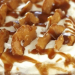 Salted Caramel Ice Cream Cake. Photo credit Lauren's Latest.