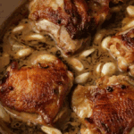 Chicken Adobo Recipe. Photo credit Butter and Baggage.