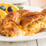 Croissant Breakfast Casserole. Photo credit Southern Food and Fun.
