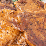 Maple Glazed Pork Chops. Photo credit Intentional Hospitality.