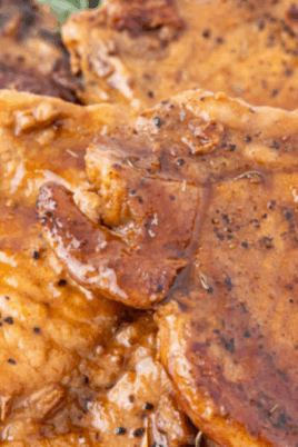 Maple Glazed Pork Chops. Photo credit Intentional Hospitality.