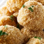 Baked Mac And Cheese Bites. Photo credit Savor the Best.