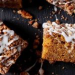 Pumpkin Coffee Cake With Streusel. Photo credit Chew Out Loud.