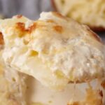 Creamy Scalloped Potatoes With Gruyere. Photo credit Butter and Baggage.