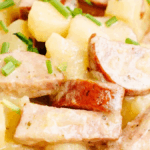 Crockpot Hashbrown Casserole. Photo credit Lauren's Latest.