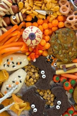 Halloween Snack Board Ideas (Char Boo Terie!). Photo credit Lauren's Latest.