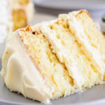 Homemade Vanilla Cake. Photo credit Best Desserts.