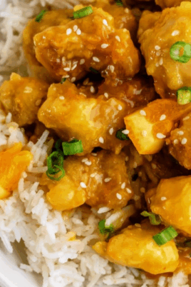 Orange Chicken. Photo Credit Lauren's Latest.