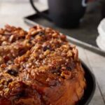 Pecan Sticky Buns With Sweet Potatoes. Photo credit Semi Homemade Kitchen.