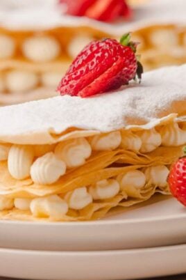 Phyllo Napoleon (Faux Mille Feuille). Photo credit Lauren's Latest.