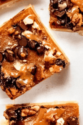 Pumpkin Shortbread Bars. Photo credit Lauren's Latest.