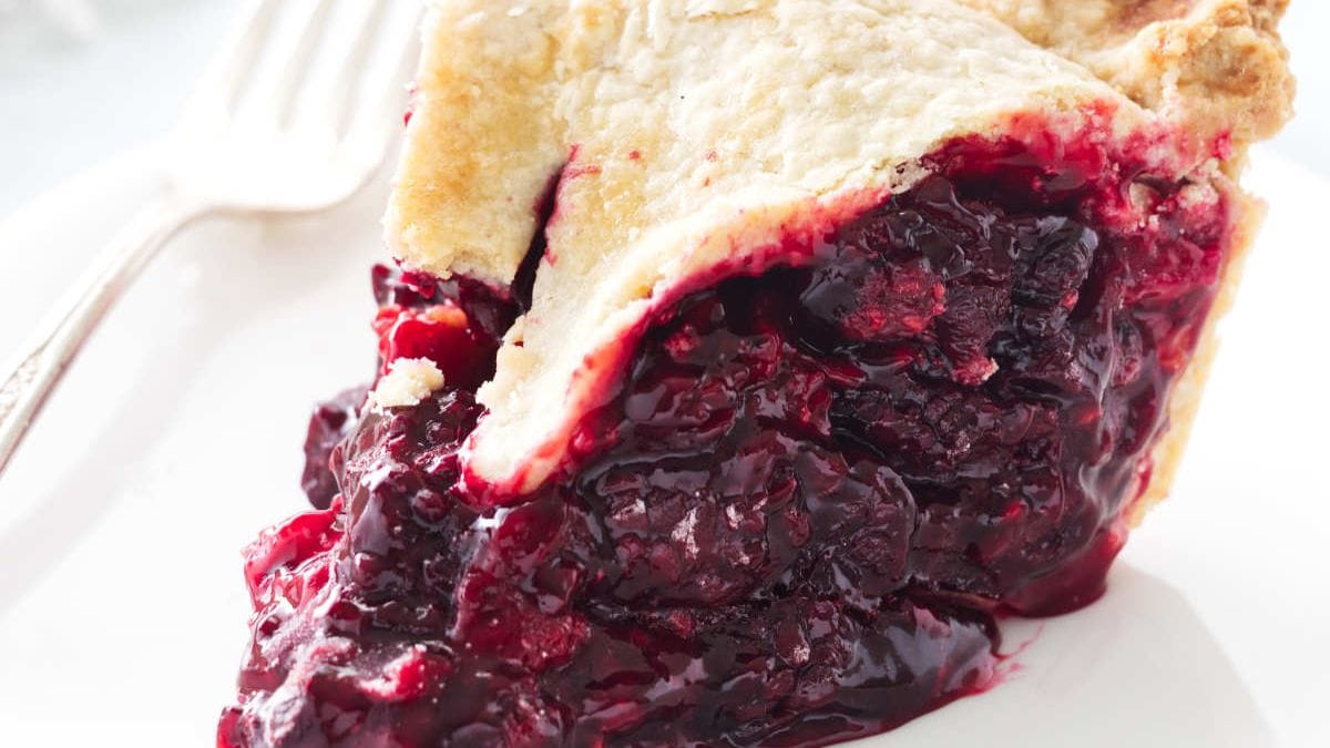 Razzleberry Pie. Photo credit Savor the Best.