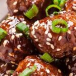 Super Easy Asian Meatballs. Photo credit Chew Out Loud.
