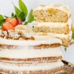 Banana Cake with Cream Cheese Frosting