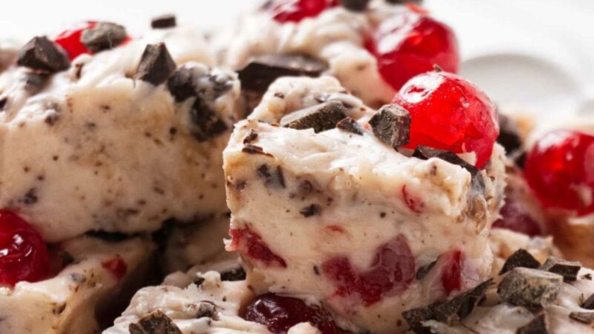 Cherry Garcia Fudge. Photo credit Savor the Best.