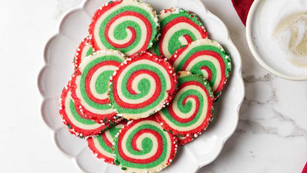Christmas Pinwheel Cookies. Photo credit Savor the Best.