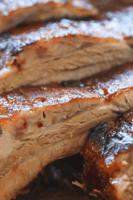 Crockpot Ribs Recipe. Photo credit Lauren's Latest.