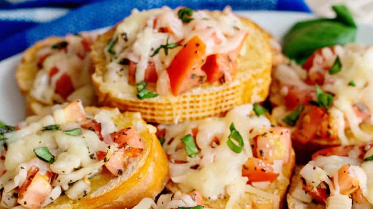 Easy Southern Style Bruschetta. Photo credit Southern Plate.