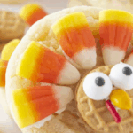 Easy Thanksgiving Turkey Cookies. Photo credit Practically Homemade.