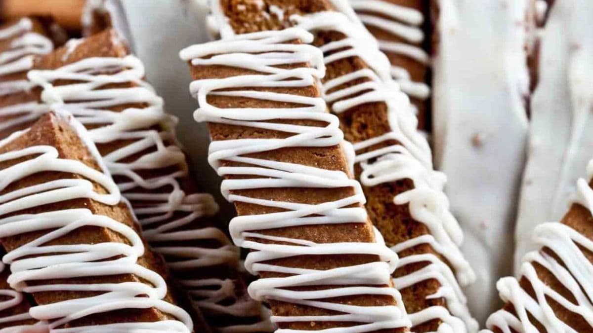 Gingerbread Biscotti. Photo credit Chew Out Loud.