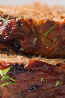 Moist Meatloaf Recipe. Photo credit Lauren's Latest.