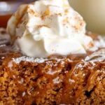 Simple Gingerbread Snack Cake. Photo credit Southern Plate.