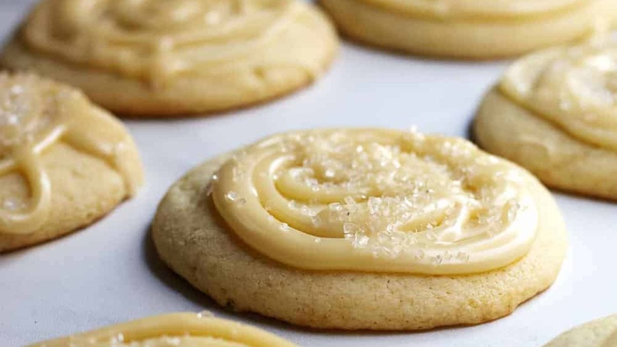 Soft Sugar Cookies. Photo credit Pinch and Swirl.