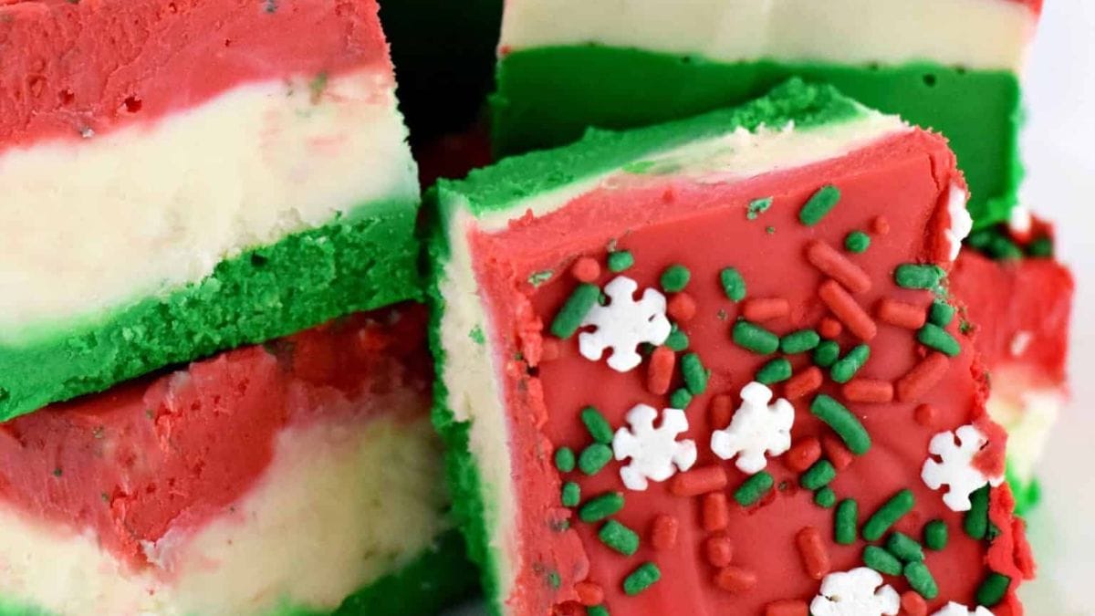 Striped Fudge. Photo credit Southern Plate.