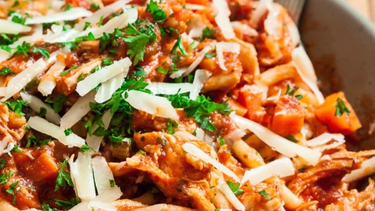 Turkey Bolognese. Photo credit Chew Out Loud.