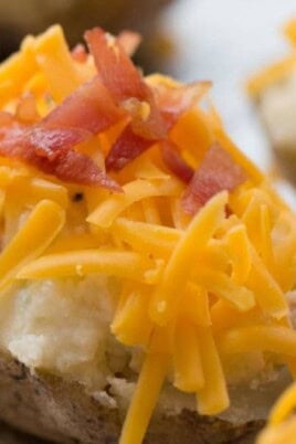 Twice Baked Potatoes. Photo credit Lauren's Latest.