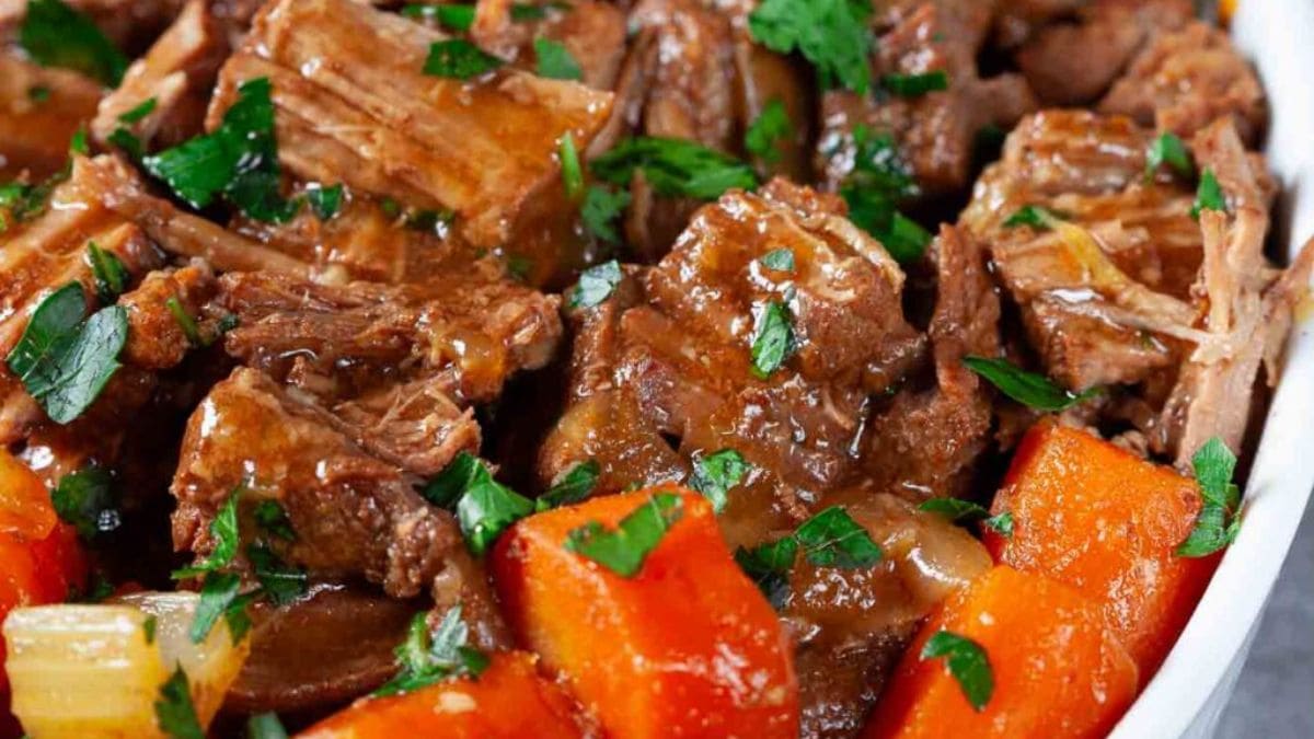 Instant Pot Roast Beef. Photo credit Chew Out Loud.
