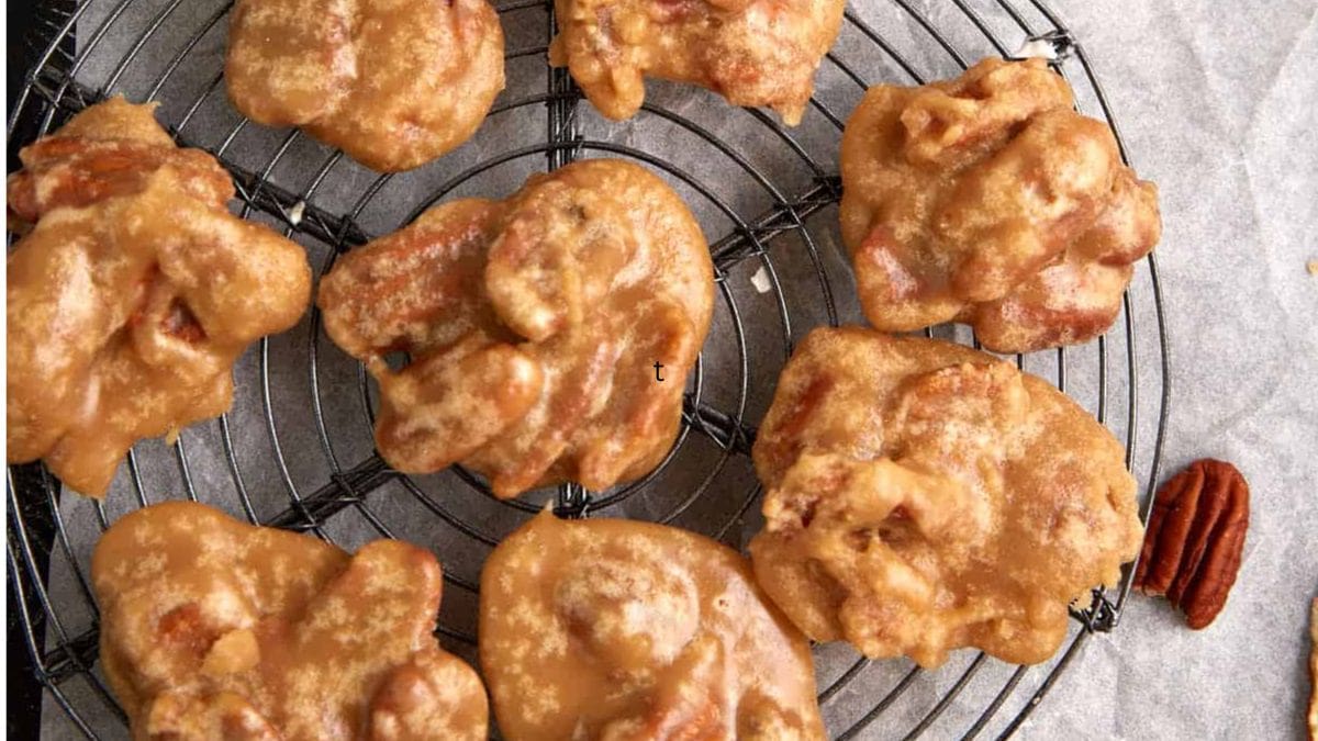 Old Fashioned Pecan Pralines Just Like They Make In Savannah. Photo credit Butter and Baggage.