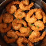 Air Fryer Popcorn Shrimp. Photo credit Lauren's Latest.