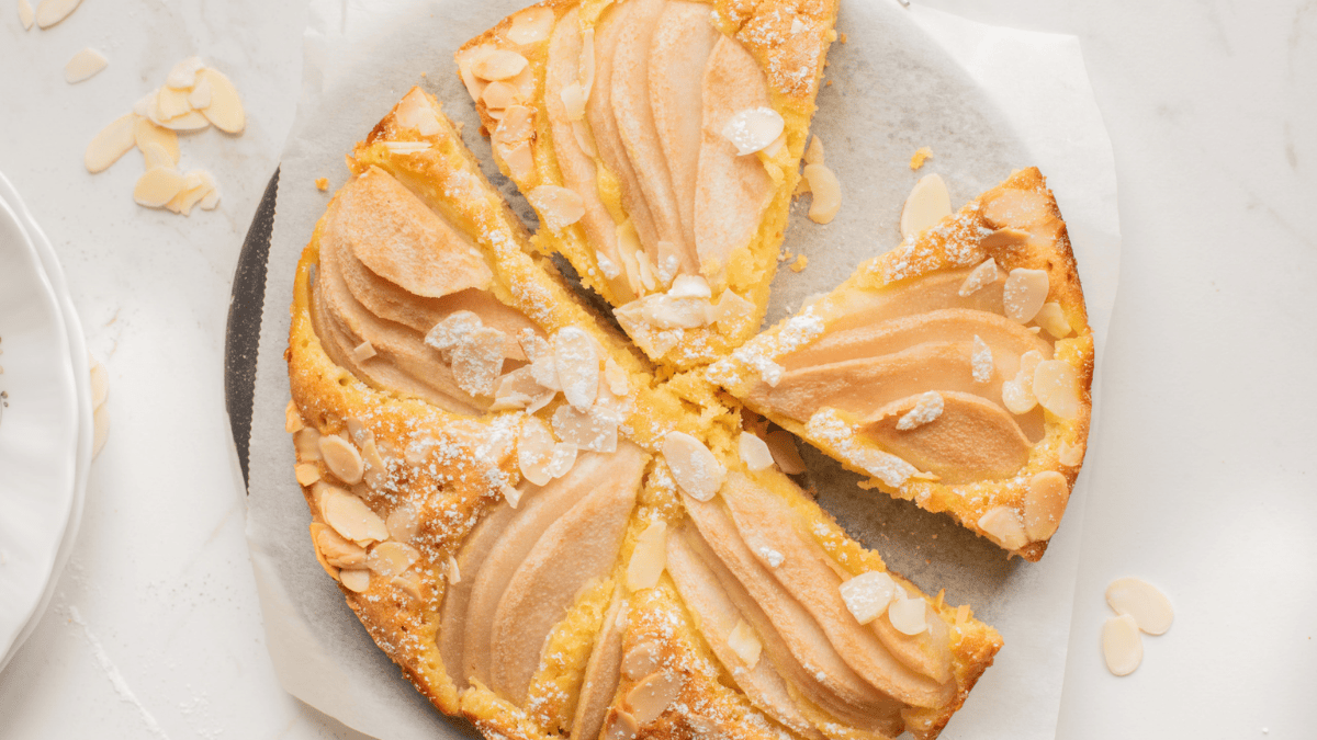 Fresh Pear Cake. Photo credit Lauren's Latest.