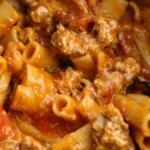 Instant Pot Baked Ziti. Photo credit Lauren's Latest.