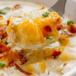 Loaded Potato Soup. Photo credit Lauren's Latest.