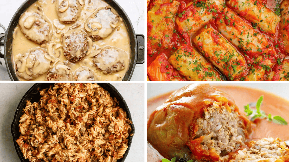 Meals You Can Make with Just One Pound of Ground Beef