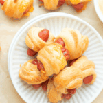 Pigs In A Blanket With Cheese. Photo credit Lauren's Latest.