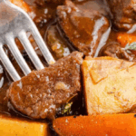 Stovetop Beef Stew. Photo credit A One Pot Wonder.