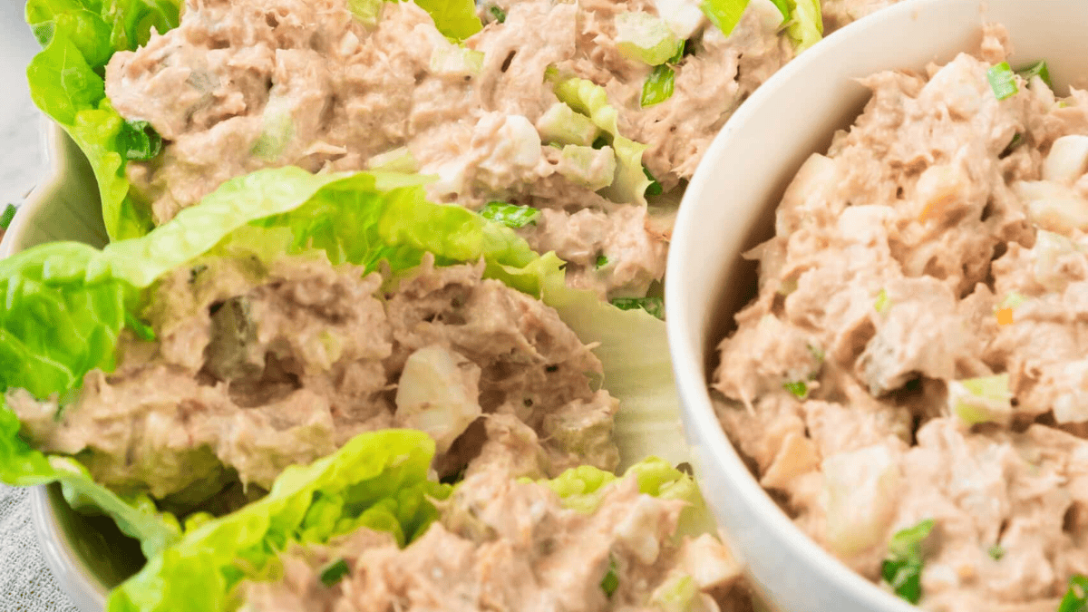 Tuna Salad With Egg. Photo credit Lauren's Latest.