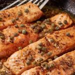 Baked Salmon with Garlic Butter. Photo credit Butter and Baggage.