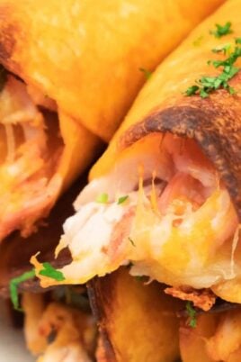 Chicken Taquitos. Photo credit Lauren's Latest.