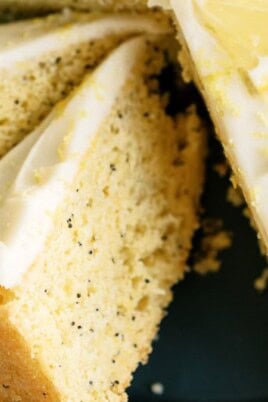 Lemon Poppy Seed Cake. Photo credit Lauren's Latest.