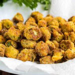 Pan Fried Okra. Photo Credit Southern Food and Fun.