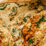 Parmesan Tuscan Chicken. Photo credit Lauren's Latest.