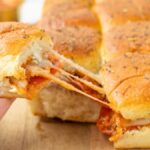 Pizza Sliders. Photo credit Lauren's Latest.