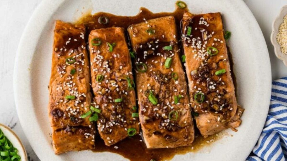 Teriyaki Salmon. Photo credit Savor the Best.