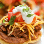 Tostada Recipe. Photo credit Lauren's Latest.