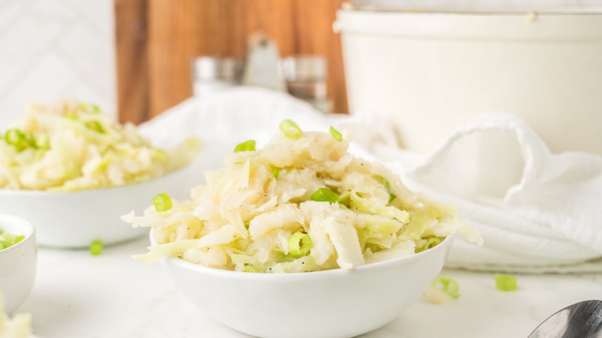 Irish Potatoes & Cabbage. Photo credit Lauren's Latest.